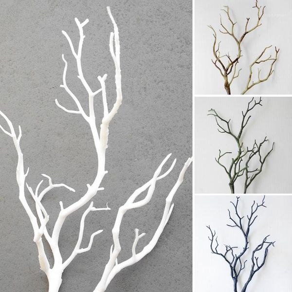 

decorative flowers & wreaths wedding decoration peacock coral branches plastic artificial plants dried tree m151