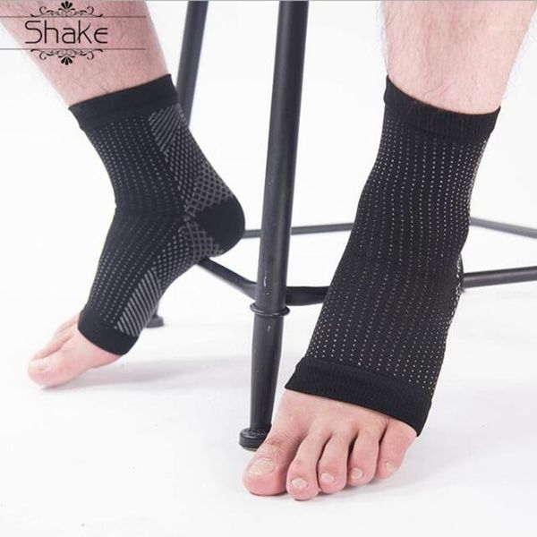 

shake men's socks men open toe compression socks short magic stovepipe increase blood flow and reduce swelling ankle1, Black