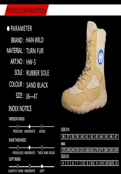

открытый мужчина boots desert tactical military boots открытая водонепроницаемые походная обувь мужчины кроссовки нескользящий спорт combat