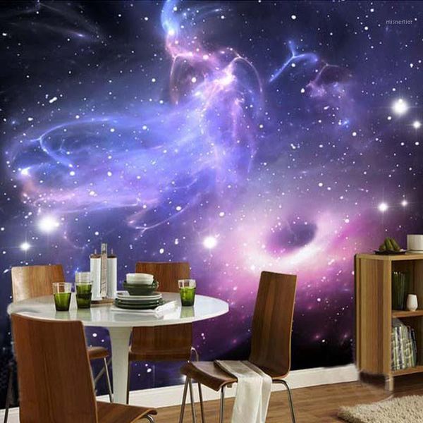 

wallpapers drop custom any size 3d wall mural wallpaper for walls modern abstract universe stars galaxy ceiling 3d1
