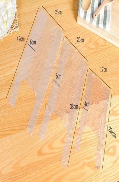 

100 шт. прозрачный ролл свежие поддержанные пластиковые пакеты candy bar подарочная сумка свадьба день рождения печенье упаковка упаковки др