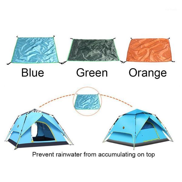 

tents and shelters waterproof clot awning rain tent tarp beach sun shelter lightweight anti uv canopy picnic travel camping roof cover1
