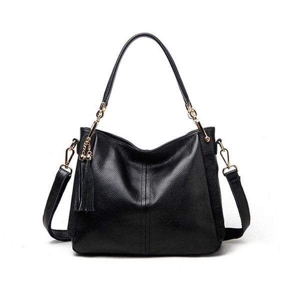 

2020 new stylish purse bag genuine leather women's handbag simple wild shoulder diagonal bag women tote handbag