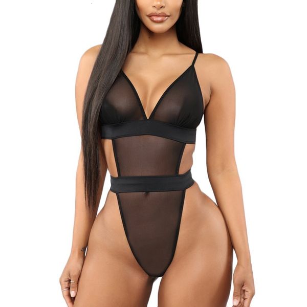 

porno lingerie women erotic lace babydoll lenceria mujer mesh underwear transparent backless sleepwear teddy costumes, Black;white