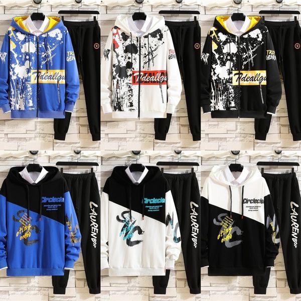 

fbv3k 12 spring and autumn sweater for boys sweater sweatersports suit senior 13 high school and junior teenagers school students 15-year-ol, Black