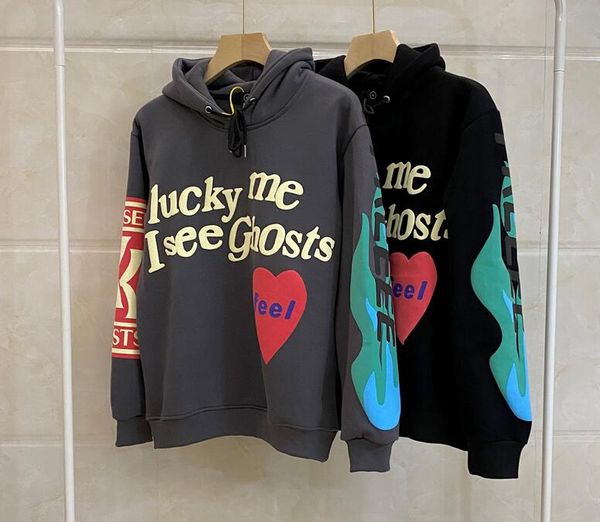 

i hoodies shipping me ghosts" "lucky clothing see hoodies sweatshirts mens sweatshirts mens women designer hoodie pullover print i, Black