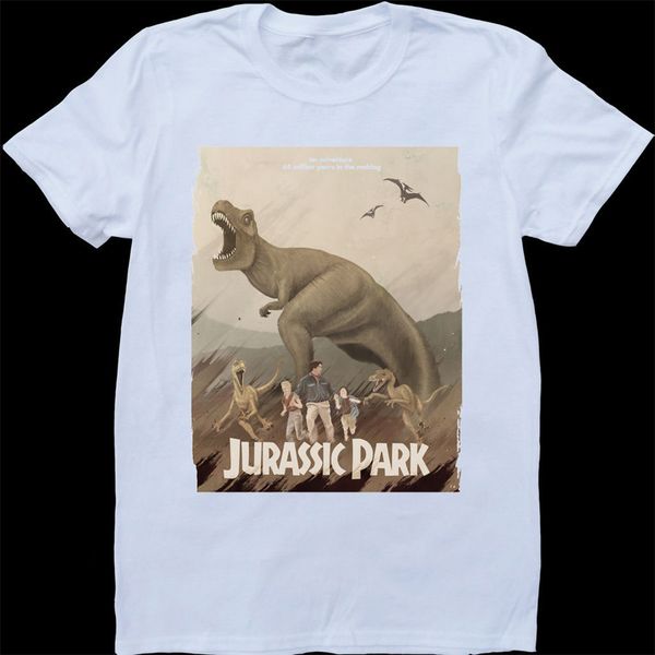 

jurrasic park white custom made t-shirt casual tee shirt sport hooded sweatshirt hoodie