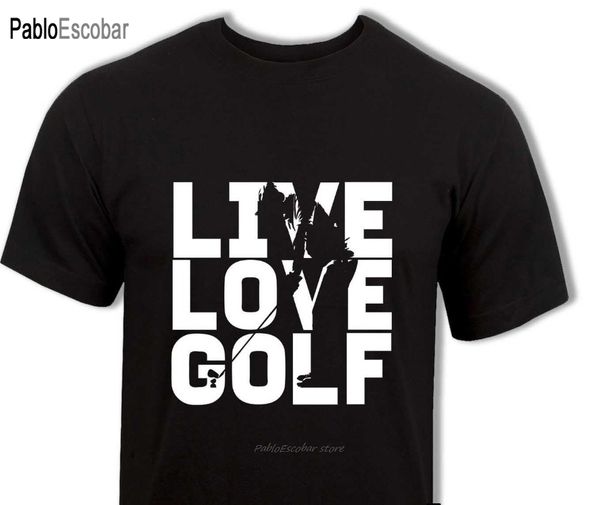 

живой любовь golf идеального gold passion слоган энтузиаст гольфы любители мода brand style пользовательский балахон дизайнеры футболка толс