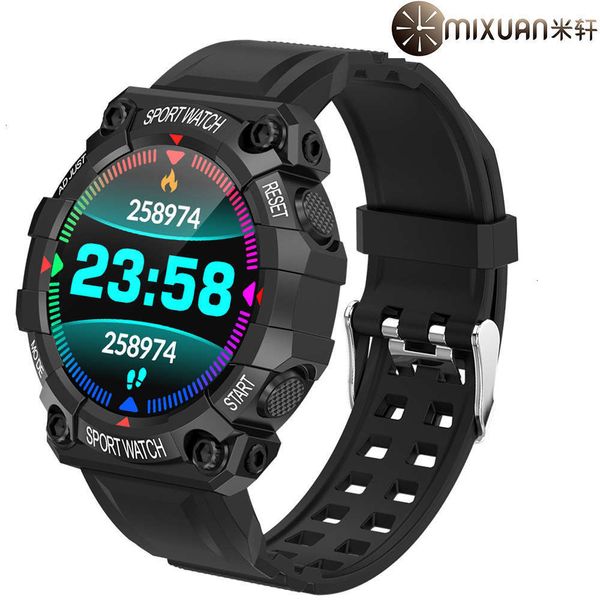 

colorful large screen fd68 smart health monitoring information reminder standby multi sport watchjk