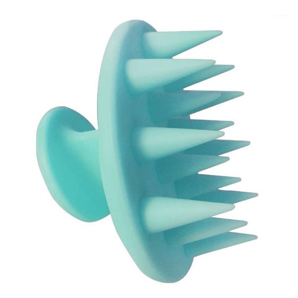 

shampoo clean brush hair shower dish brush bath silicone massager scalp1