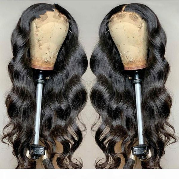 

lace front human hair wigs body wave wig 13x4 4x4 lace frontal wig human hair remy brazilian hair wigs body wave lace front wig, Black;brown