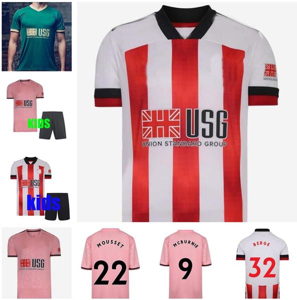 

kids kit 20 21 soccer jerseys mousset united 2020 2021 mcburnie lundstram norwood sharp sheffield home kit football shirts, Black;yellow