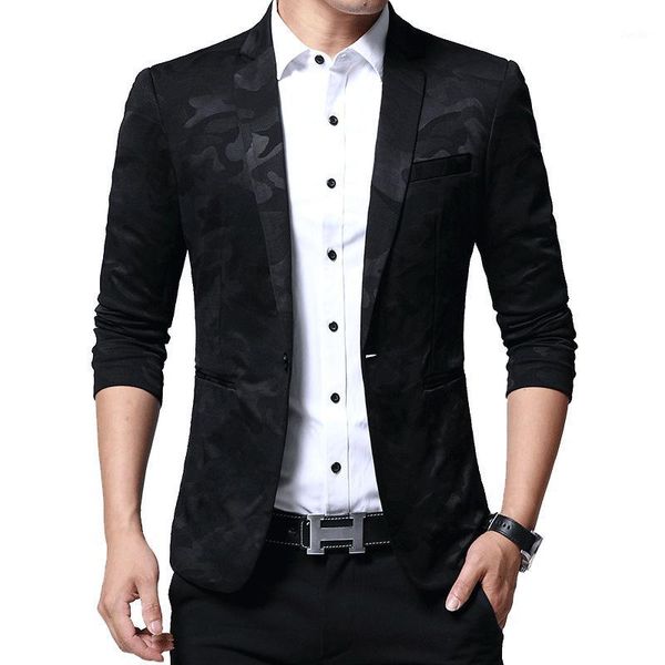 

blue lattice men fashion casual slim blazers 2018 spring new arrival fashion party single breasted men suit jacket1, White;black