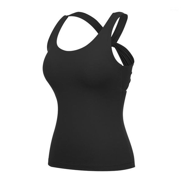 

comfortable 2020 new yoga women vest coat clothes1, White;red