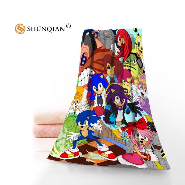

sonic the hedgehog towels microfiber bath towels travelbeachface towel custom creative towel size 35x75cm and 70x140cm a8.8