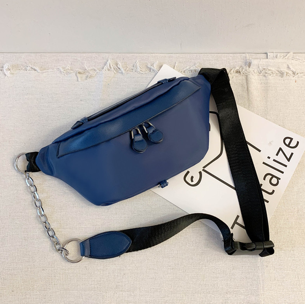 

2020 women waist bag fashion bumbag for woman crackle belt bag lady cross body bag sac banane chest tide qs
