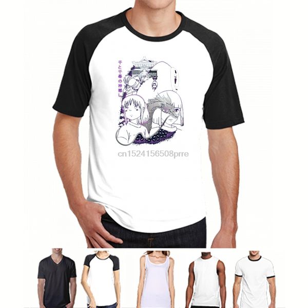 

printed men t shirt cotton tshirt o-neck short-sleeve new style spirit world spirited away women t-shirt sport hooded sweatshirt hoodie