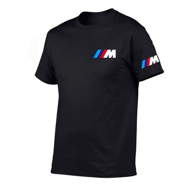 

men's bmw summer printed men's skateboard polo, fashion hip-hop sports t-shirt, short sve large, White;black