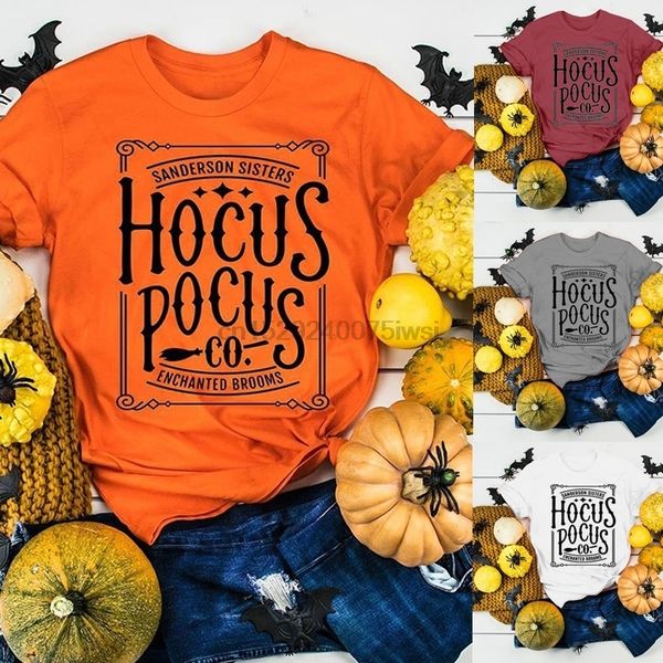 

new holloween shirt women funny hocus pocus letter printed shirt women hocus pocus tee shirt sport hooded sweatshirt hoodie