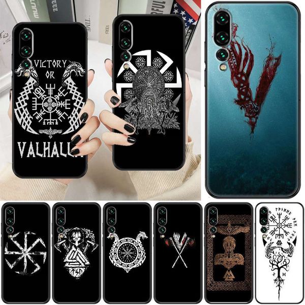 

sewqviking huawei p mate p10, p20, p30, p40, 10, 20, smart z pro lite 2019 soft protective case, black embossingvtrvgt