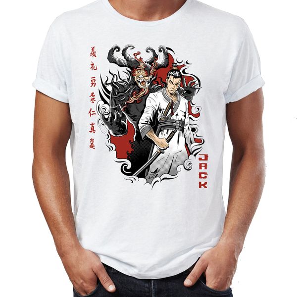 

men's t shirt samurai jack awesome artwork printed tee sport hooded sweatshirt hoodie