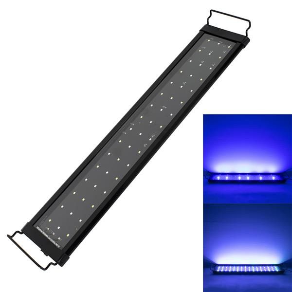 

15w 48led full spectrum aquarium lights high brightness sea coral lamps 23.6inch (suitable for 23.6-31.49inch long aquarium)