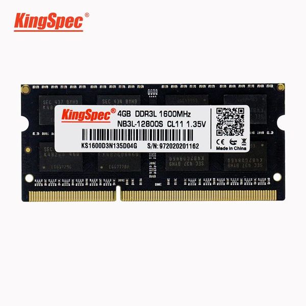 

kingspec ddr3 ram lapmeomry ddr3 4gb 8gb ram memoria for lapddr 3 1600mhz 4gb 8gb notebook