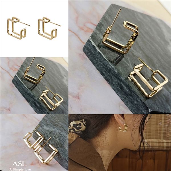 

z22g luxukisskidsbox oorbellen pink white fake pearl earring earring korean women set stud earrings for female fashion jewelry, Golden