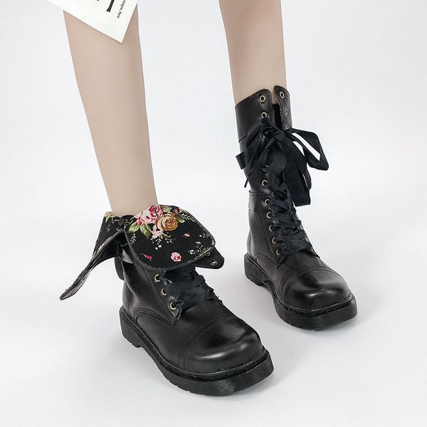 

2020 winter new and leather polished boots size 34-43 fhkc, Black
