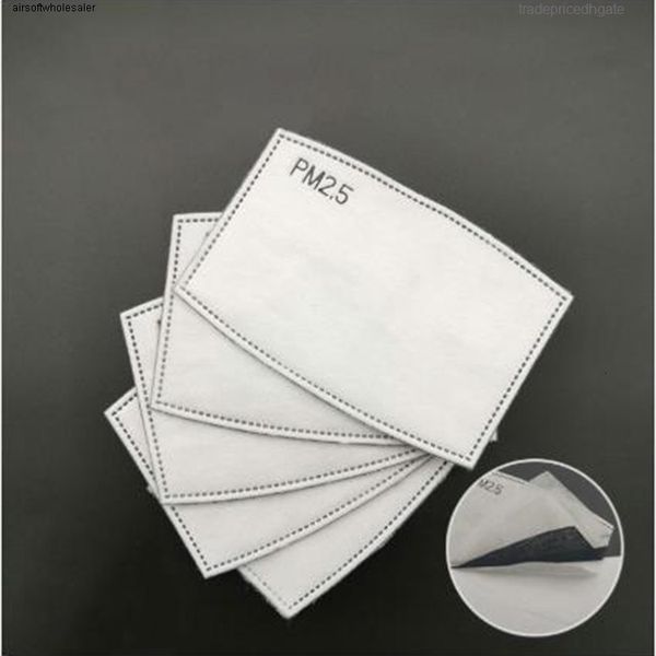 

breathable disposable replaceable filter pad anti-pm2.5 dustproof anti-haze mask gasket five-layer nonwoven filter80t8