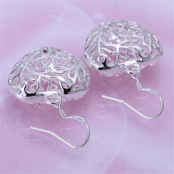 

charm heart women lady charms silver color earrings selling fashion jewelry christmas gifts h jllyey, Golden
