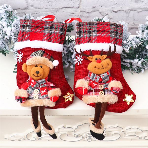 

santa factorybt9ndecorations arrival stockings decor ornament new party christmas stocking candy socks bags xmas gifts b