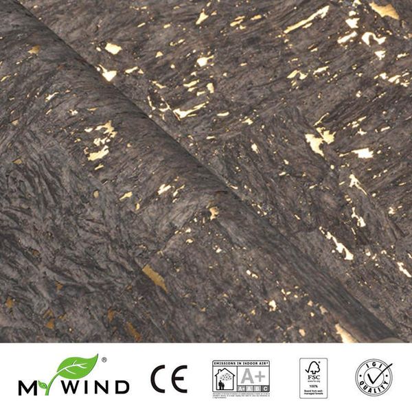 

2020 my wind brown with gold wallpapers luxury 100% natural material safety innocuity 3d wallpaper in roll home decor luxurious