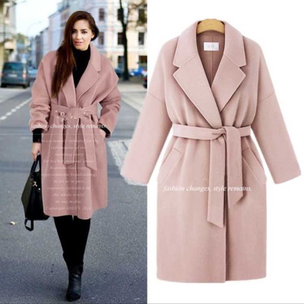 

ladies long jacket coat winter, Black