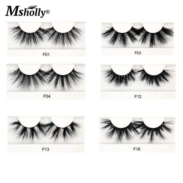 

false eyelashes 1 pair make up 3d mink natural long cross eye lashes reusable fluffy wispy volume eyelash