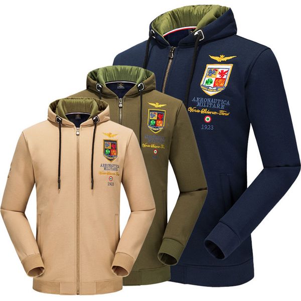 

fashion force ma1 size pure for baseball one cotton velvet plus designer hoodie men's jersey air men pilot casual flight jacekts m~4xl, Black