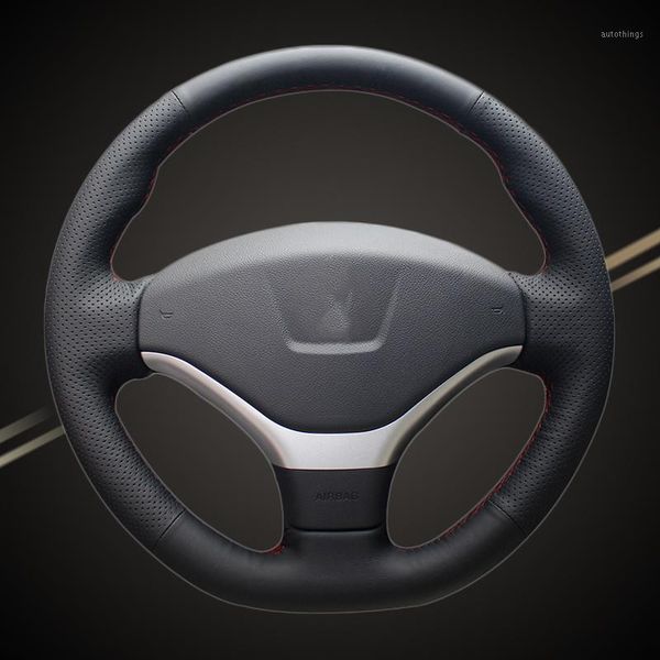 

auto braid on the steering wheel cover for 308 2012-2014 car-styling interior accessory diy car braiding wheel covers1
