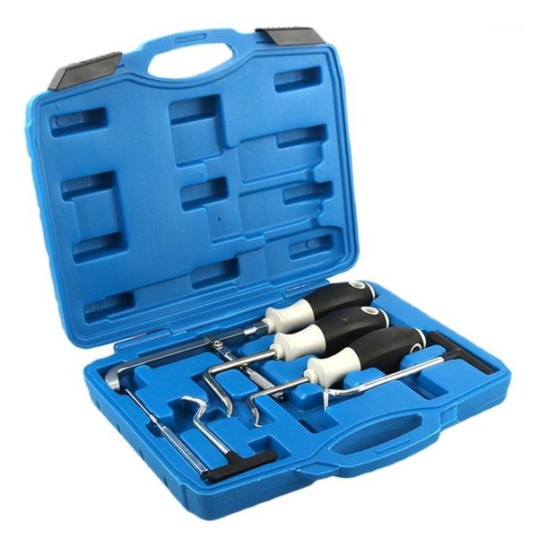 

6 in 1 car pick and hook set gasket scraping hose removal o-ring seal remover puller tool set1