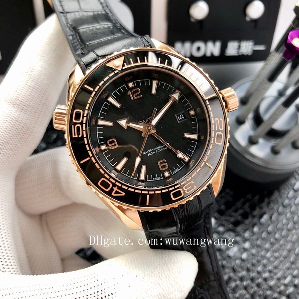 

2020 sea boss gmt ceramic bezel watches aqua master terra men planet wristwatches ocean james bond 007 mens watch d4035