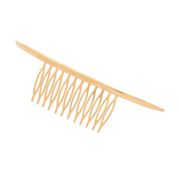 

сплав декоративная сторона comb женщины элегантный зажим для волос slide аксессуар, Silver