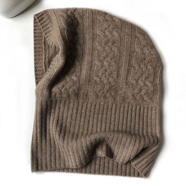 

трикотажные hat сплошной цвет pure cashmere hat женщины 100% кашемира пробки шарф мода теплый мягкий теплый руководитель, Blue;gray