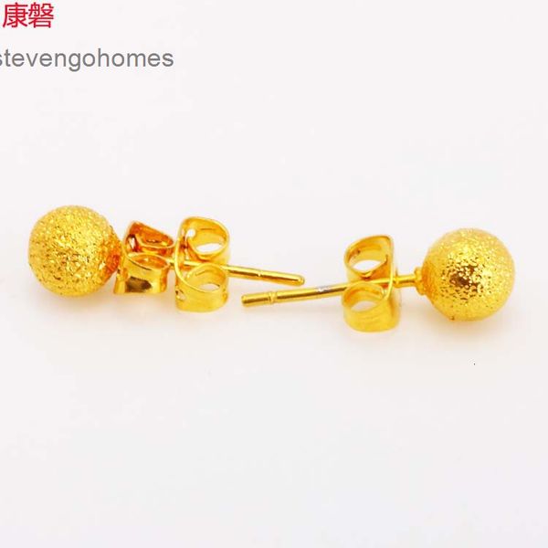 

plated copper and earrings gold, Golden