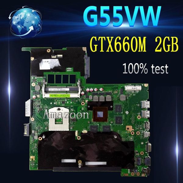 

motherboards amazoon g55vw lapmotherboard gtx660m 2gb for g55v test mainboard 100% ok