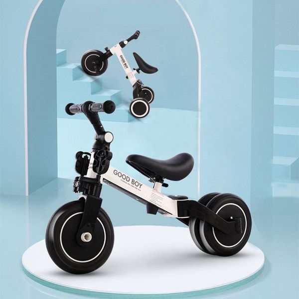 

new 3 in 1 kids tricycle balance bike baby walker child push bike for 2-6 years old kids balance cars toy boy girl birthday gift