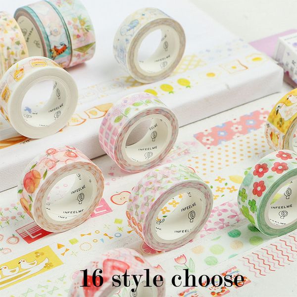 

новый 7м 1 1.5cm является ли каждый 16 newstyle шт happy day дизайн васи ленты diy scrapbook этикетка маскировка home decor 9