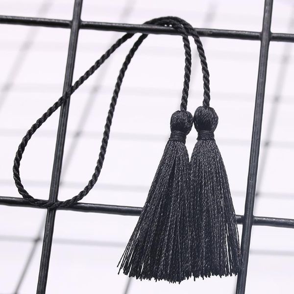 

10pc small two head rope tape tassels diy pendant jewelry curtain garments decorative accessories handbag pendant craft tassels h jllvpe