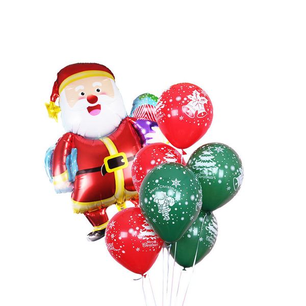 

decorations merry christmas tree balloons banner p booth props globos for home ornaments new year deco