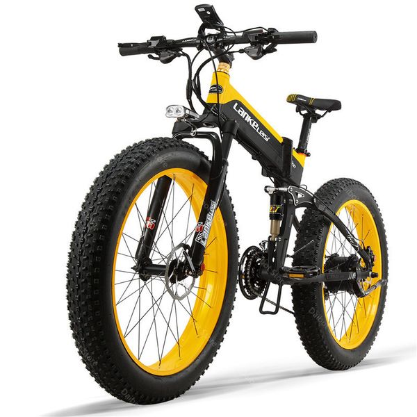 

europe warehouse xt750plus foldable electric bike 26 inch fat tire 48v 500w electric bicycle, Silver;blue