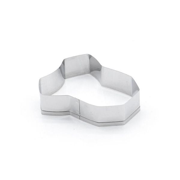 

stainless steel cookie cutter fondant molds baby bottle bib cloth shape baking supplies j2y stainle qylqog