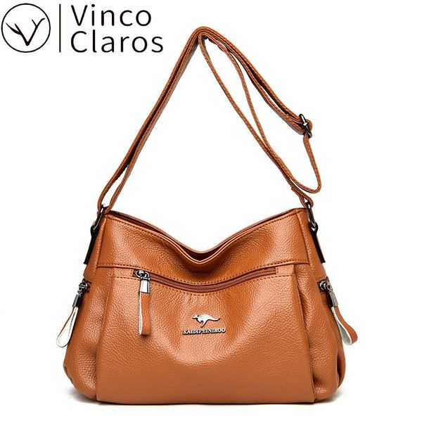 

large capacity bag women casual leather shoulder bag designer handbags crossbody bags for women 2020 women's